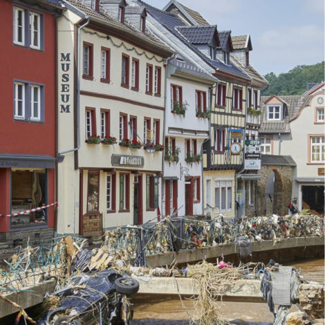 Apothekenmuseum Bad Münstereifel nach der Flut Apothekenmuseum Bad Münstereifel nach der Flut