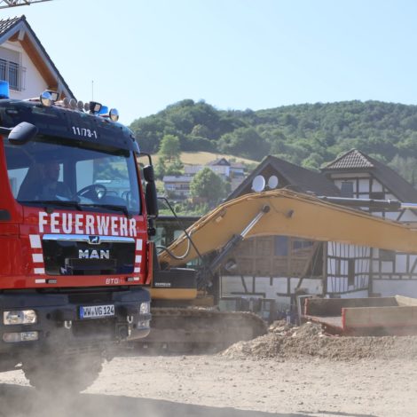 Landesfeuerwehrverband Rheinland Pfalz Feuerwehr im Einsatz im Ahrtal